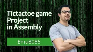 Easy Assembly Language Project | TicTacToe Game | Simple COAL Project | Hanzla Bin Shakeel