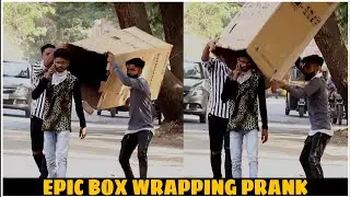Epic Box Wrapping People Prank | Best Prank Of 2020 | Prankholic |