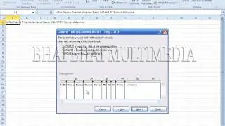 Microsoft Excel 2007-Data=3:Text to Columns