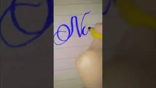 noor name in stylish writing # noor name signs #noor name with cut marker #605 # viral shorts