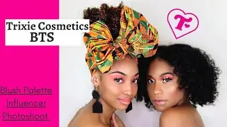 BTS Trixie Cosmetics Mod About You Photoshoot | Ft. Jadarich | Vlogmas