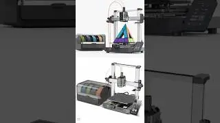 Der Unterschied: Kobra3 VS. Kobra3 V2 #3ddrucker #3dprinter #anycubic  #vergleich #shorts