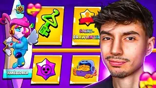 J'ai ACHETÉ le NOUVEAU BRAWL PASS SAINT VALENTIN ! PACK OPENING Brawl Stars
