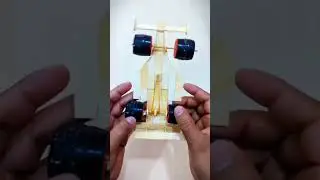Homemade F1 racing car #diy #science #experiment #scienceexperiment #car #project #automobile