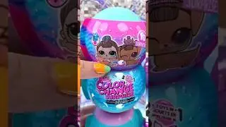 ASMR LOL Surprise 2-n-1 Me & My Lil Sis Color Change Dolls #shorts #asmr #lolsurprise #unboxing