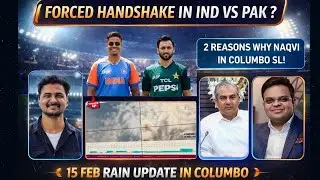 Naqvi vs BCCI Again: The Handshake Secret ,Full day Rain Update ⛈️ + 3 changes in Pak 11 , Pak Spin 