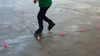 COMBO 211114 - Combo manobras de Patins Slalom