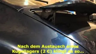 Porsche 964 - noisy rear spoiler drive