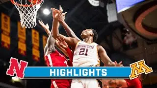 Nebraska at Minnesota | Highlights | Big Ten Men's Basketball | Dec. 6, 2023