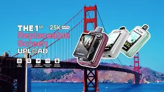 Firerose Upload - The 1st Replaceable Screen Vape