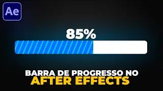 Como criar uma BARRA DE PROGRESSO ANIMADA no After Effects