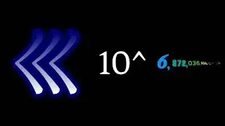 Numbers 0 to Absolutely Eternal with sound effect