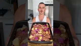 Рецепт медленно приготовленной тавы из баранины с картофелем (по-кипрски) #еда