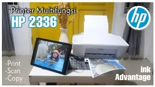 Printer HP Deskjet 2336 Multifungsi harga Murah - Print Scan Copy | Unboxing | Review | 2335 2337