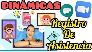 DINAMICAS y JUEGOS VIRTUALES para CONTROL de ASISTENCA/ DIVERTIDO/ CLASES ONLINE/ ZOOM/ MEET 2024