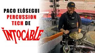 INTOCABLE en la PLAZA DE TOROS MÉXICO / charla con PACO ELÓSEGUI PERCUSSION TECH