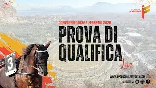 Live Prova di Qualifica del 2 Febbraio 2026 - 3 anni - Metri 1600