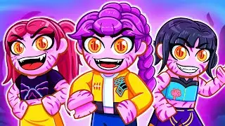 RUMI, MIRA & ZOEY TURN INTO DEMONS in Roblox! | Kpop Demon Hunters