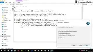 eSSL etimetracklite software installation | Desktop Application