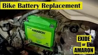 How to change Motorcycle Battery I Best Battery for Bike I DIY Bike's Battery Replacement