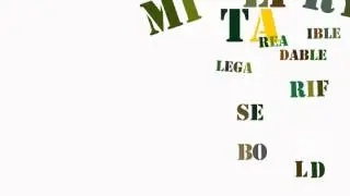 Stencil Font