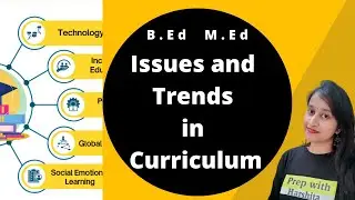 Issues and Trends in Curriculum Development | B.ED | M.ED