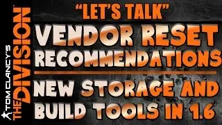 The Division | Mountie's Vendor Recommendations 12-24 | Storage and Build Tools
