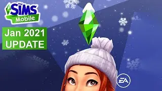 The Sims Mobile January 2021 Update [Winter Wonderland]