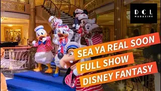 Disney Fantasy - Sea Ya Real Soon - Last Goodbye with Characters