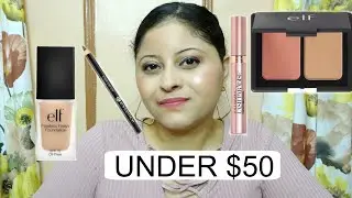 FULL FACE MAKEUP LOOK UNDER $ 50 DOLLARS / Trina Beauty