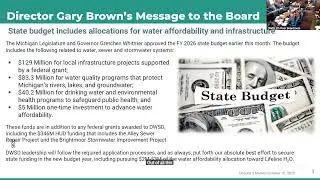 DWSD Board Of Water Commissioners Meeting