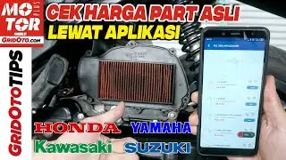 Aplikasi Cek Harga Sparepart Motor | GridOto Tips