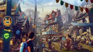 Medieval fair-market/ Game music/ Рынок средневековье
