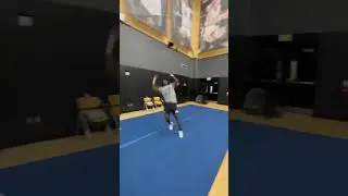FIRST FULL on dead mat! #cheer #stunt #tumbling #tricks #college #athlete #taylorswift #fails