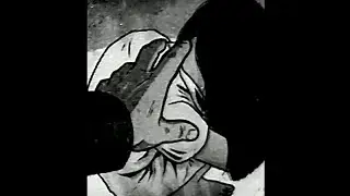 No face horror comic scene | Shadow figure 
