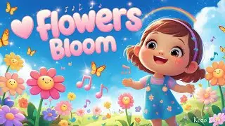 🌼 Flowers Bloom 🌸 &ndash; A Playful & Emotional Nursery Rhyme for Kids!