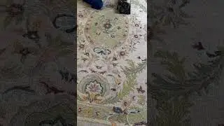 Aubusson Rug! #homedecor #luxuryrugs #interiordesign #satisfying #art #handmade #rug #beautiful