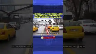 Ankara'da B&uuml;y&uuml;kşehir belediyesi tarafından Ankamall AVM girişine yeni d&uuml;zenleme yapıldı...