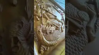 Geevarghese Sahada : Wood Carving : IVAH Decor For more Details 7561091369 #woodcarving