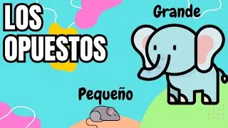 Ant&oacute;nimos | Opuestos | Contrarios [Video educativo para ni&ntilde;os]