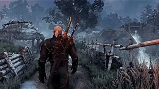 4K - Skellige Ambience - Immersive Exploration