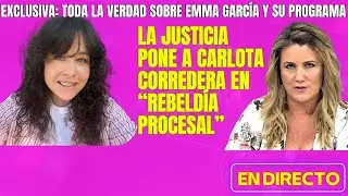 😱CARLOTA CORREDERA RECHAZA DEMANDA DE ANTONIO DAVID | CUENTO EXCLUSIVA SOBRE EMMA GARCÍA TRAS FIESTA
