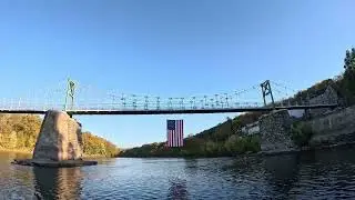 Delaware River Paddle then Pedal from Easton PA to Bristol PA and back (October 2024)