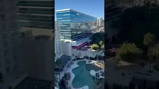 Top of the canyon tower the Virgin Las Vegas strip view it&rsquo;s very nice guys#vegas #virginhotels