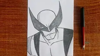 How to Draw Wolverine Easy for Beginners | Step by Step Superhero Drawing Tutorial
