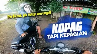 NUNGGU 2 JAM LAMANYA‼️ POV Kepagian Ngopi Di Warung Tengah Sawah.