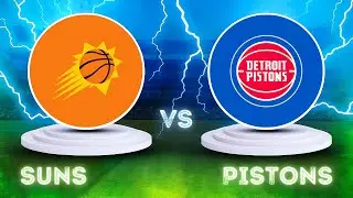 Phoenix Suns vs Detroit Pistons NBA Live Play By Play Scoreboard 1/15/26