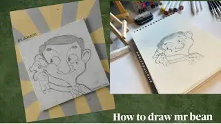 How to draw mr.bean || Art