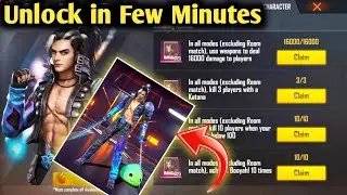 Complete Awakening Missions in Few Minutes | Free Fire Hayato Firebrand (Elite Hayato) Missions.