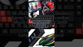 Shopee. Kit Mobilador Gamer por R$27,47 - R$92,43.